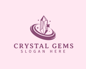 Shining Crystal Jewelry logo design