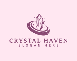 Shining Crystal Jewelry logo design