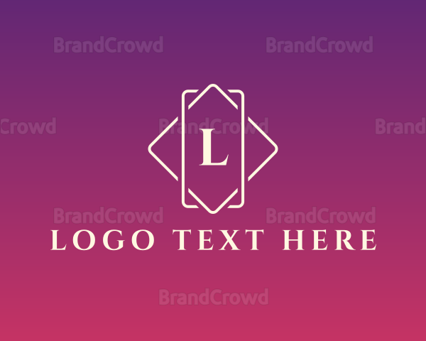 Elegant Diamond Jewelry Boutique Logo