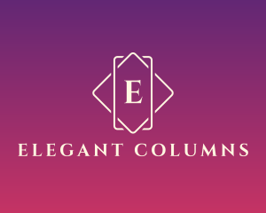 Elegant Diamond Jewelry Boutique logo design