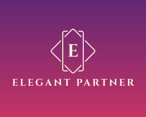 Elegant Diamond Jewelry Boutique logo design