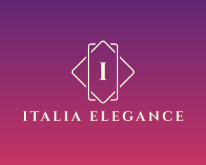 Elegant Diamond Jewelry Boutique logo design