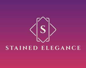 Elegant Diamond Jewelry Boutique logo design