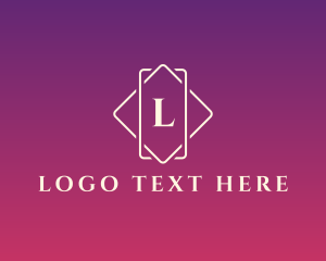 Elegant Diamond Jewelry Boutique Logo