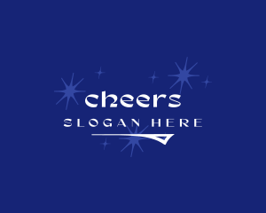 Star - Winter Starry Christmas logo design
