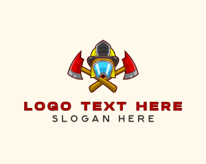 Rescue - Firefighter Emergency Responder logo design