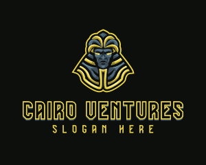 Cairo - Ancient Angry Pharaoh logo design