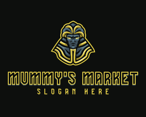 Ancient Angry Pharaoh logo design