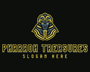 Ancient Angry Pharaoh logo design