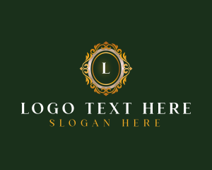 Salon - Elegant Ornament Royalty logo design
