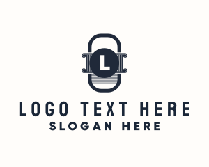 Mediterranean - Greek Pillar Column logo design