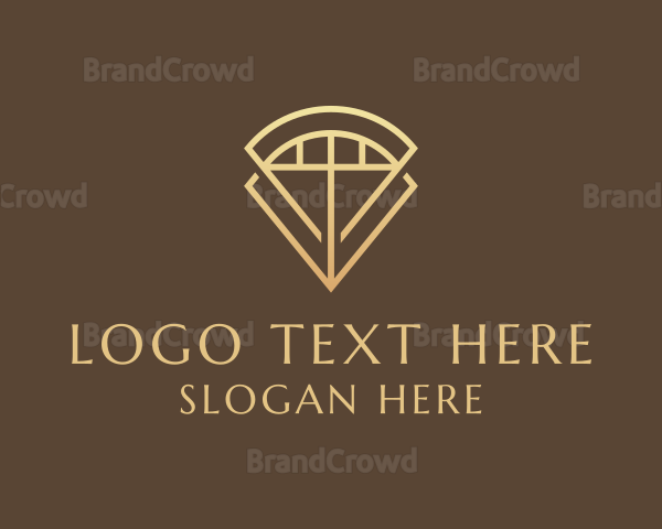 Diamond Jewelry Gemstone Logo