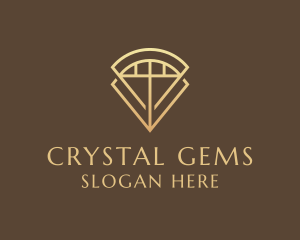 Diamond Jewelry Gemstone  logo design