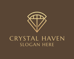 Diamond Jewelry Gemstone  logo design