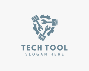 Tool - Wrench Gear Tool logo design