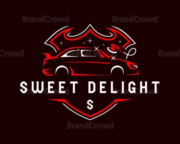 Detailing Car Garage Logo