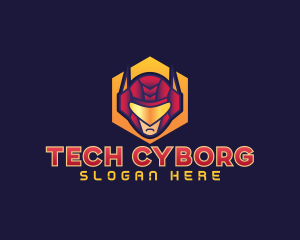 Cyborg - Cyborg Robot Esport logo design