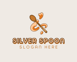 Baker Wooden Spoon Patisserie logo design