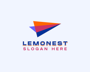 Logistics - Plane Delivery Shipment logo design