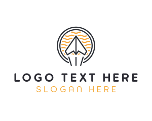 Wings - Plane Travel Logistics logo design