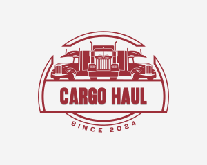 Freight Trucking Vehicle logo design