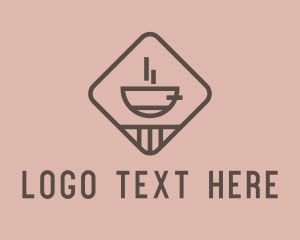 Aesthetic - Minimalist Coffee Cafe logo design
