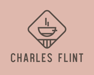 Restaurant - Minimalist Coffee Cafe logo design