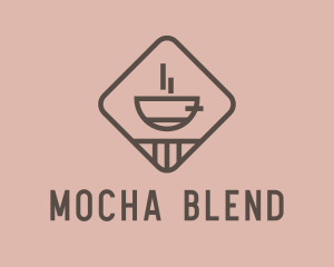 Mocha - Minimalist Coffee Cafe logo design