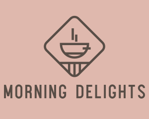 Breakfast - Minimalist Coffee Cafe logo design
