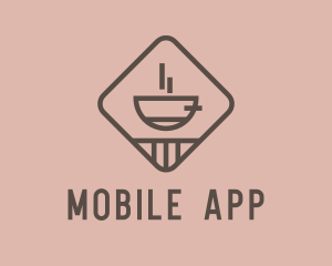 Hot Coffee - Minimalist Coffee Cafe logo design