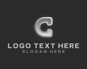 Business - Gray Business Letter C logo design