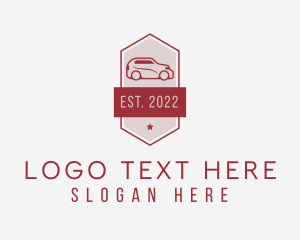 Transportation - Red Microcar Transport logo design