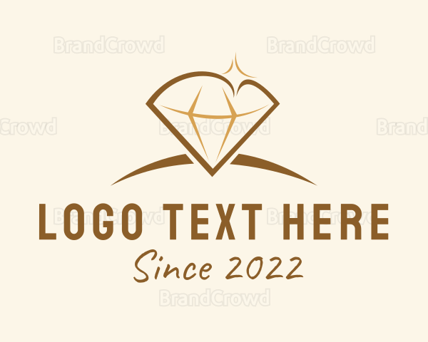 Crystal Diamond Jewelry Logo