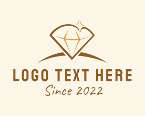 Precious Stone - Crystal Diamond Jewelry logo design