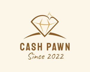 Pawn - Crystal Diamond Jewelry logo design