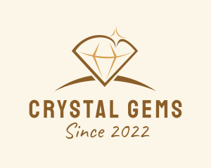 Crystal Diamond Jewelry  logo design