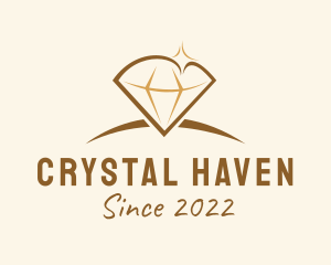 Crystal Diamond Jewelry  logo design