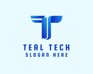 Tech Telecommunication App logo design