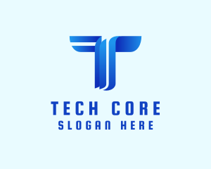 Tech Telecommunication App logo design