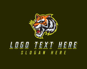 Tiger - Gaming Fierce Tiger logo design