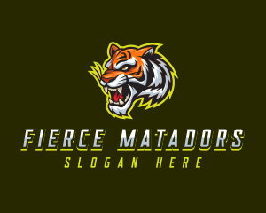 Gaming Fierce Tiger logo design