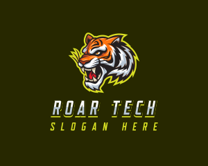 Gaming Fierce Tiger logo design