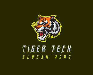 Gaming Fierce Tiger logo design