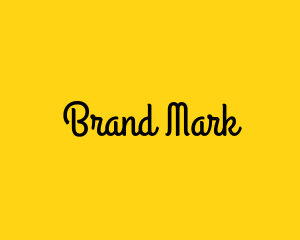 Trademark - Simple Handwritten Script logo design