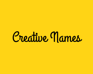 Name - Simple Handwritten Script logo design