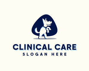 Veterinary Dog Pet Care logo design