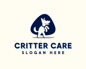 Veterinary Dog Pet Care logo design