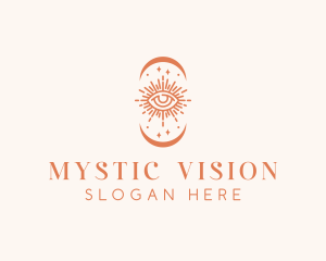 Fortune Telling - Mystical Fortune Teller Eye logo design