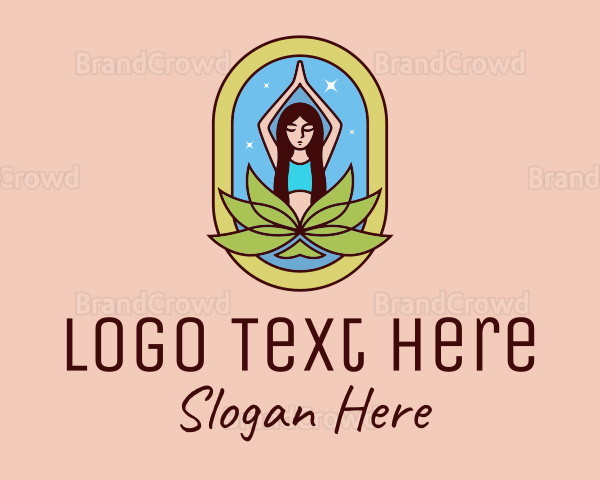 Lotus Yoga Instructor Logo