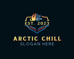 Cold - Hot Cold Ventilation logo design